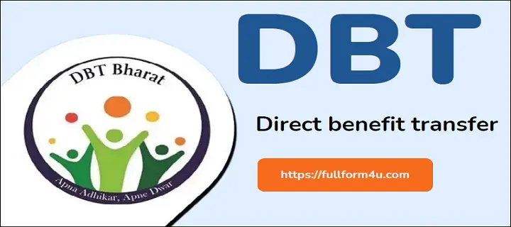DBT Full Form In Hindi